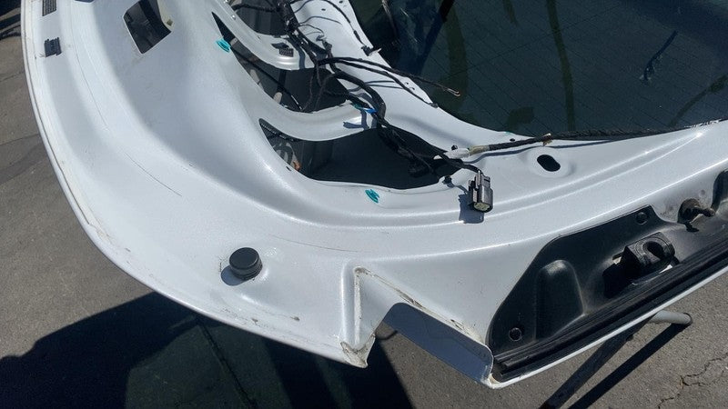 ⭕2012-2015 Tesla Model S Rear Tailgate Hatch Panel & Liftgate Glass Wh