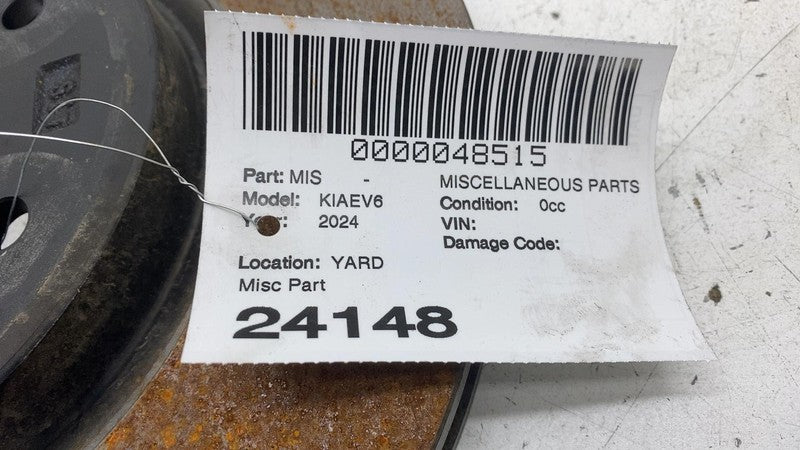 2022 2023 2024 Kia EV6 Left or Right Brake Disc Disk Rotor Assembly OE