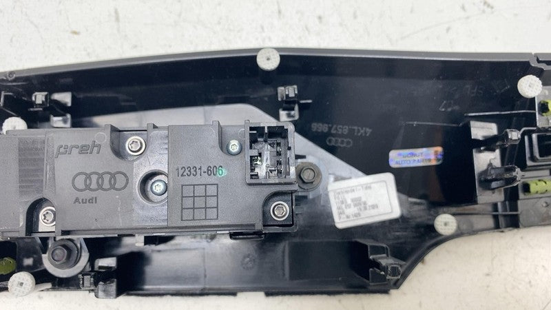 4KE857397 19-23 Audi E-Tron Headlight Lamp Switch w/ Lower Side Bezel Cover Trim 4K1941501