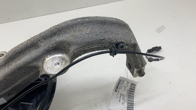 102731100F ⭕16-20 Model X Front Left Knuckle w/ ABS Sensor & Rotor Shield AWD 1027311-00-F