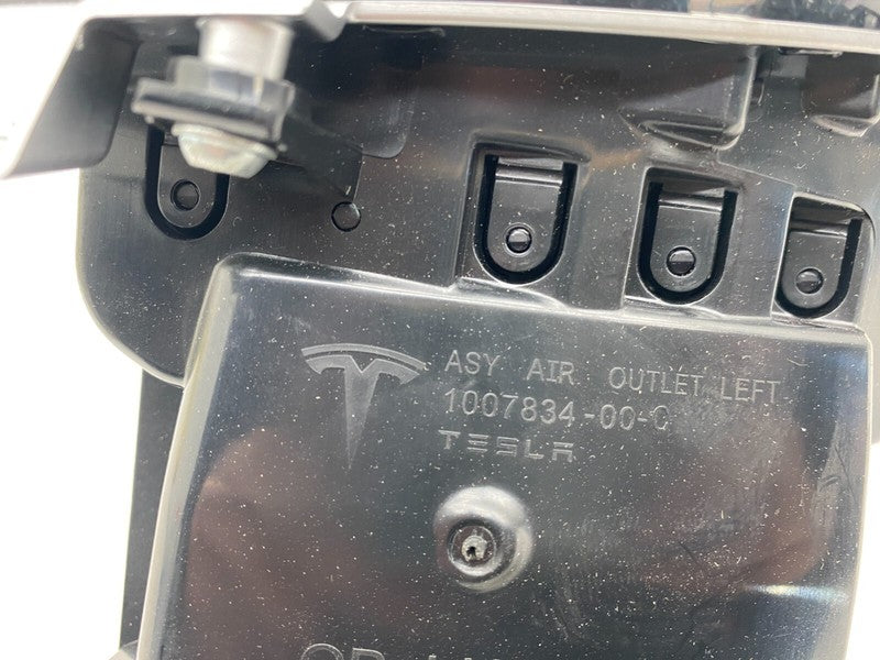 ⭕ 2012-2015 Tesla Model S SET of Dash A/C Air Vent Outlet Dashboard Tr