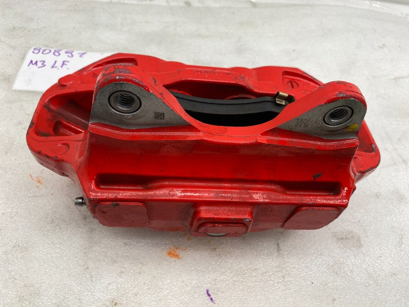 1044641 00 F ⭕ 2017-2022 Tesla Model 3 Front Left Performance Brake Caliper Red 1044641-00-F
