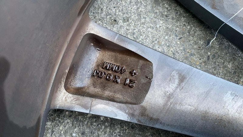 ⭕ 2012-2020 Tesla Model S MS Wheel Rim 21" inch 21x9.0J + 40MM 10-Spok