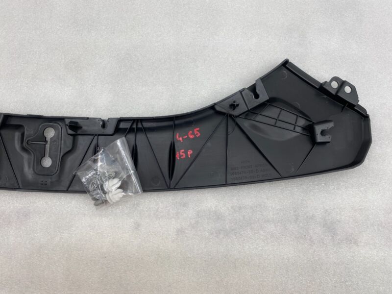2016-2020 Tesla Model S Front Under Hood Apron Trim Cover Panel Molding Assembly