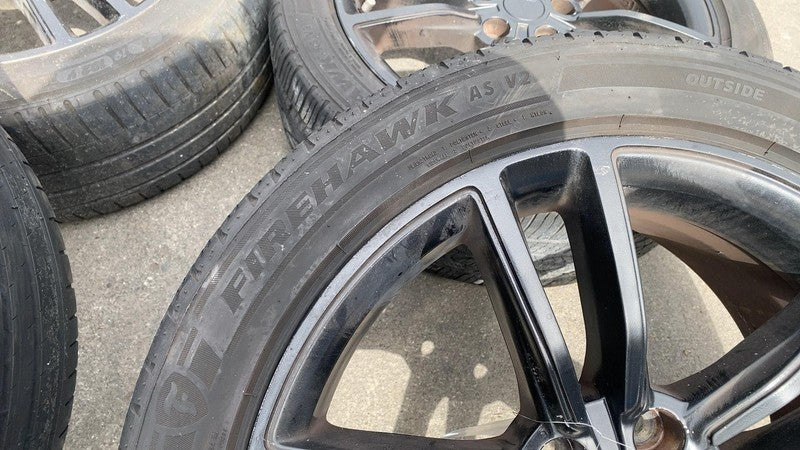 600721400D ⭕ 12-15 Model S MS SET of 4 Wheel Rim 19x8.0+40mm w/ Tire 245/45R19 6007214-00-D