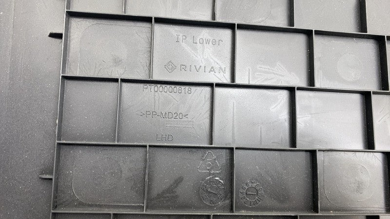 ⭕ 2022-2024 Rivian R1T Dashboard Instrument Upper Cover Panel Trim PT0