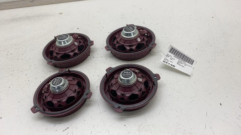 2022 2023 2024 Kia EV6 Set of Door Audio Sound Speaker Assembly (4x) 9