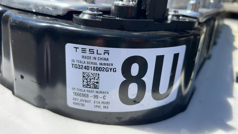 1666968 99 C ⭕ 23-25 Model 3 M3 LFP Standard Range Battery Pack 400VDC 60kWh RWD 1666968-99-C