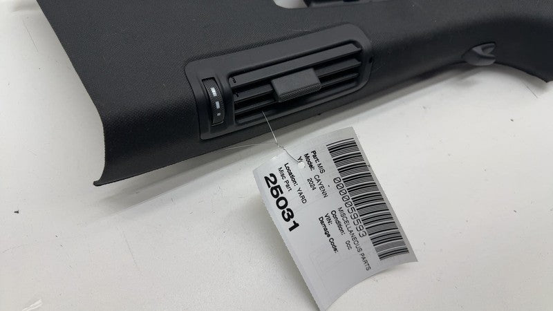 9Y3867244B ⭕ 2018-2024 Porsche Cayenne Front Right Upper B-Pillar Trim Cover OEM 9Y3867244B