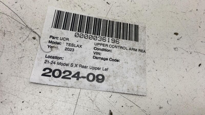1420426-00-B ⭕ 21-24 Model S X Rear Passenger Upper Fore Link Control Arm Right 1420426-00-B