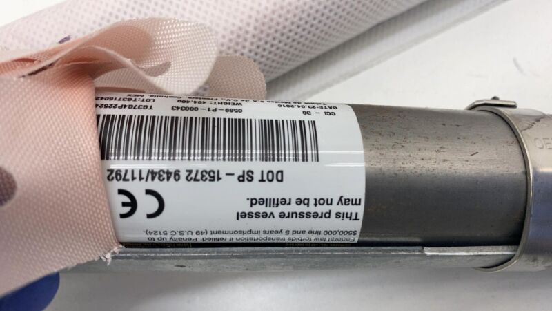 100526100D 2012-2020 Tesla Model S Driver Side Roof Curtain Safety Airbag Left Assembly OEM