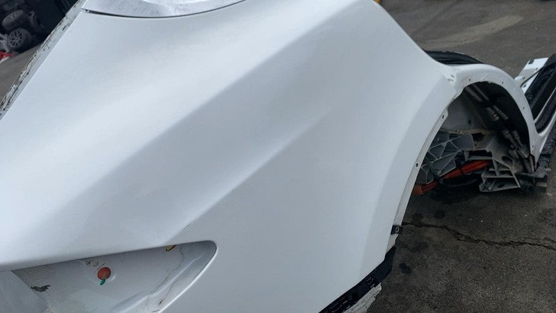 ⭕16-20 Tesla Model X MX Rear Right Quarter Panel Structural Cutout RH White PPSW