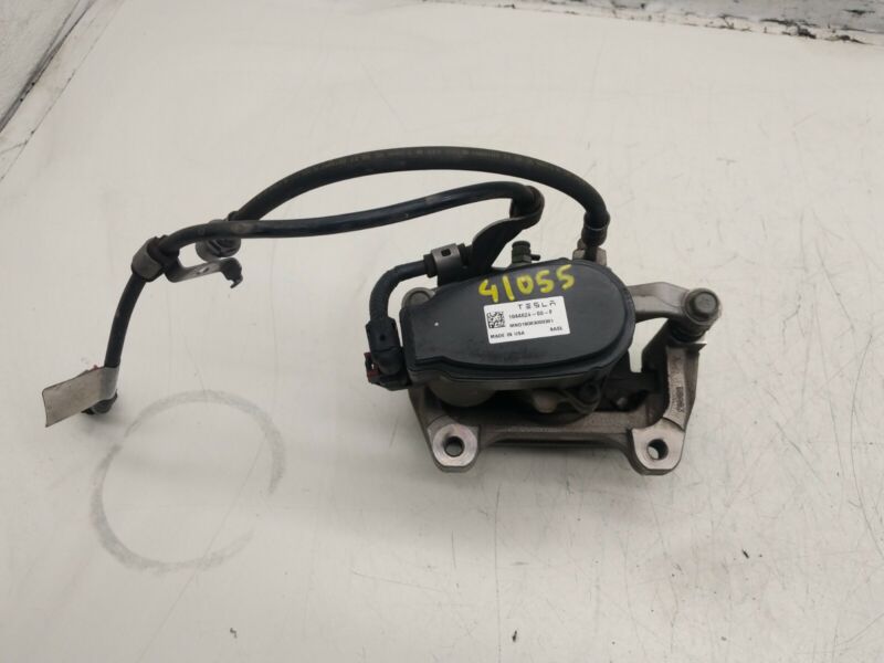 1044624 00 F ⭕ 2017-2025 Tesla Model 3 Rear Right Caliper + Brake Hose Line BASE 1044624-00-F