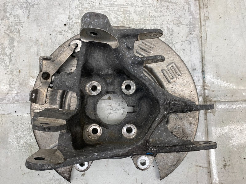 107216000A ⭕ 2016-2020 Tesla Model S X Rear Driver Side Spindle Knuckle & Dust Shield Left