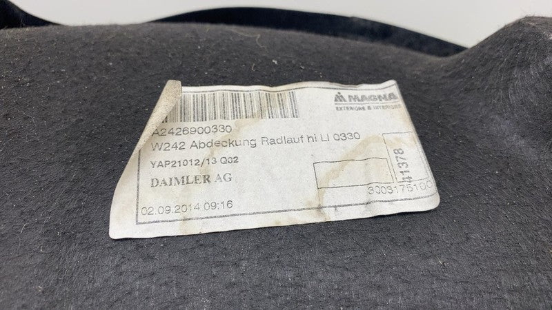 A2426900330 ⭕ 2013-2018 Mercedes-Benz B-Class Rear Left Inner Wheel Fender Liner A2426900330