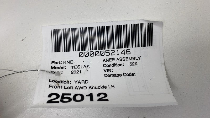 142031100F 2021-2024 Tesla Model S Front Left Spindle Knuckle Hub w/ ABS & Dust Shield AWD