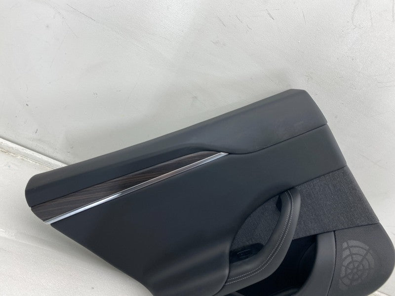 1633772 01 F ⭕2021-2023 Tesla Model S Rear Driver Side Door Panel Trim Card Left 1633772-01-F