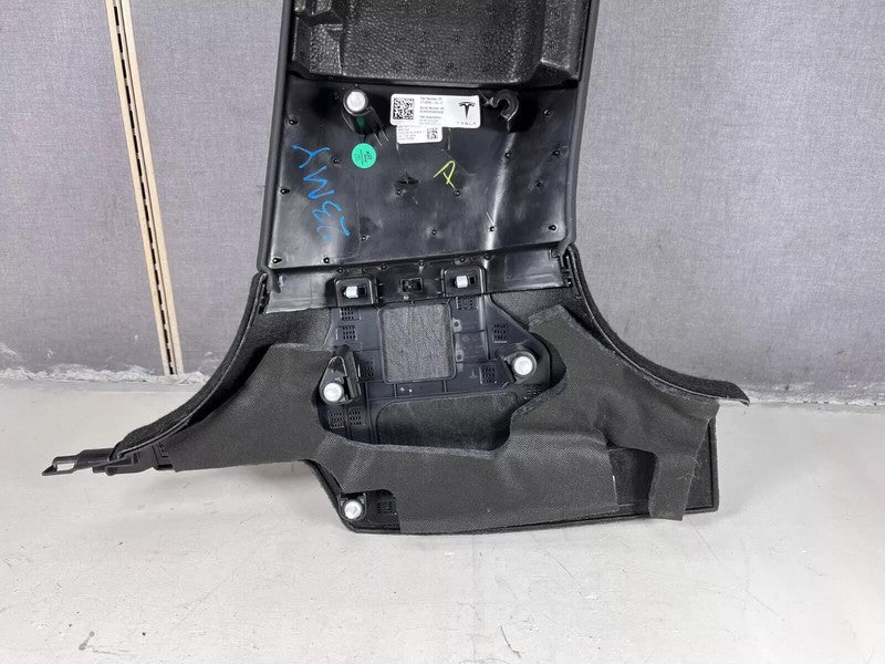 171803200C ⭕ 2020 2021 2022 2023 Tesla Model Y Left B-Pillar Lower Trim Panel 1718032-00-C