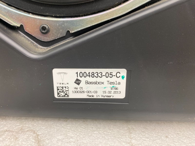 100483305C ⭕12-14 Tesla Model S MS Subwoofer Bass Audio Speaker Bassbox Woofer 1004833-05-C