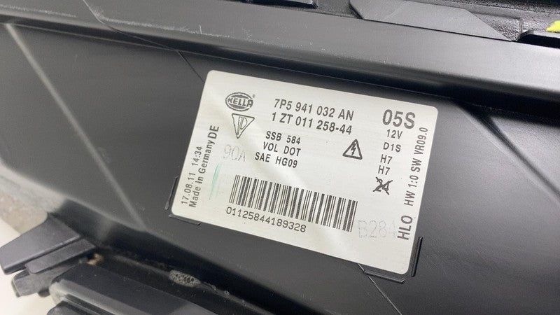 7P5 941 032 AN 2011-2014 Porsche Cayenne S Passenger Side Headlight Xenon HID Head Lamp Right