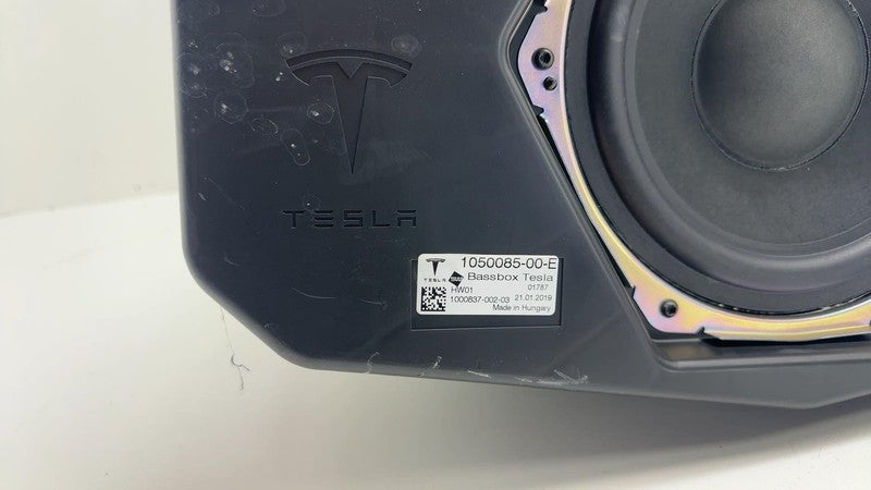 1050085-00-E ⭕16-20 Tesla Model X Premium Subwoofer Bassbox Audio Speaker Woofer 1050085-00-E