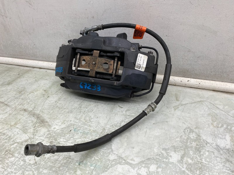 102762100A ⭕ 2016-2020 Tesla Model X Front Left Brake Caliper w/ Line Hose LH 1027621-00-A