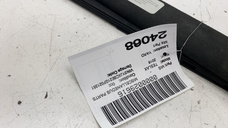 2016-2020 Tesla Model X Mx Front Driver Side Sun Visor Black Sunvisor