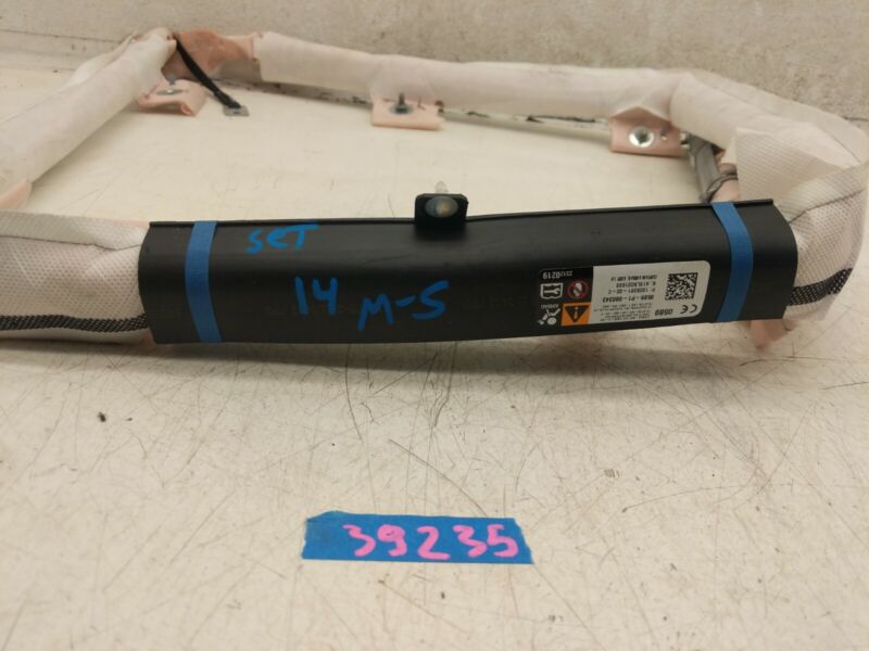 1005262 00 C 2012-2015 Tesla Model S MS Passenger Side Roof Head Safety Curtain 1005262-00-C
