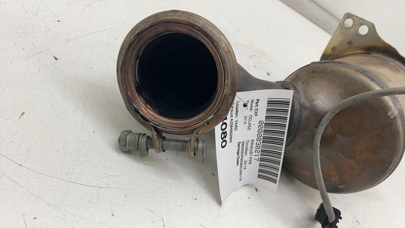 ⭕ 16-19 Mercedes C300 W205 Front Exhaust System Downpipe Header Manifold OEM