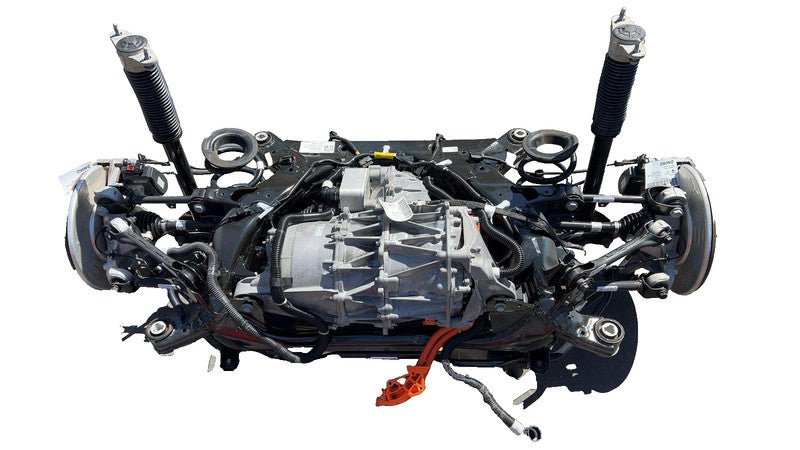 1120990 00 G ⭕ 2017-2020 Tesla Model 3 Rear Drive Unit w/ Subframe & Suspension 1120990-00-G