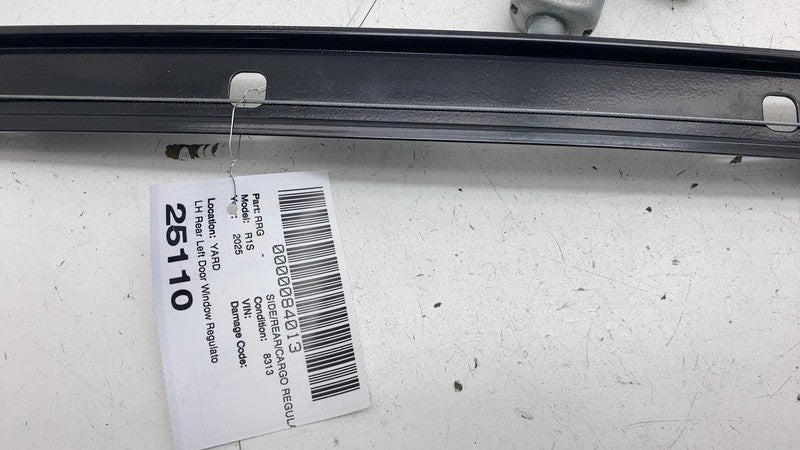 ⭕ 2022-2025 Rivian R1S Rear Driver Side Window Regulator Motor Left PT