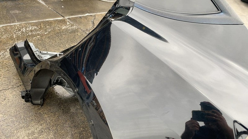 ⭕ 2020-2024 Tesla Model Y Rear Left Quarter Panel Structural Cutout Black - PBSB