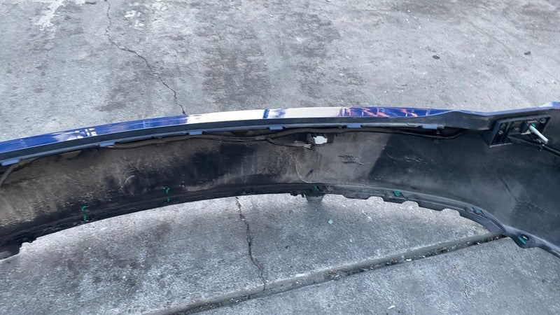600817900E 2012-2015 Tesla Model S MS Rear Bumper Cover w/ Park Sensor & Harness Blue PPSB
