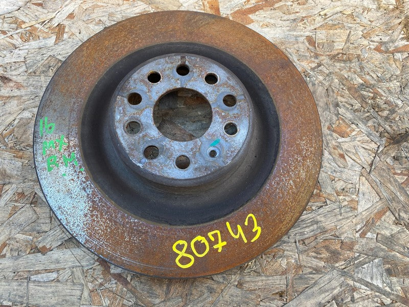 ⭕ 2016-2020 Tesla Model X MX Rear Passenger Side Brake Disc Rotor Right Assembly