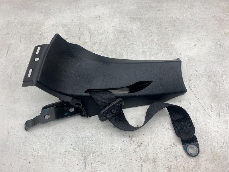 ⭕ 12-20 Model S Passenger C-Pillar Mid Trim Cover & Seat Belt Right 10