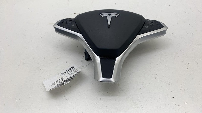 ⭕ 12-15 Model S MS Steering Wheel Airbag Module w/ Retainer Bracket 10