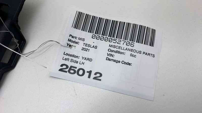 156306200A 2021-2024 Tesla Model S MS Front Driver Side Instrument Panel Dash End Cap Left