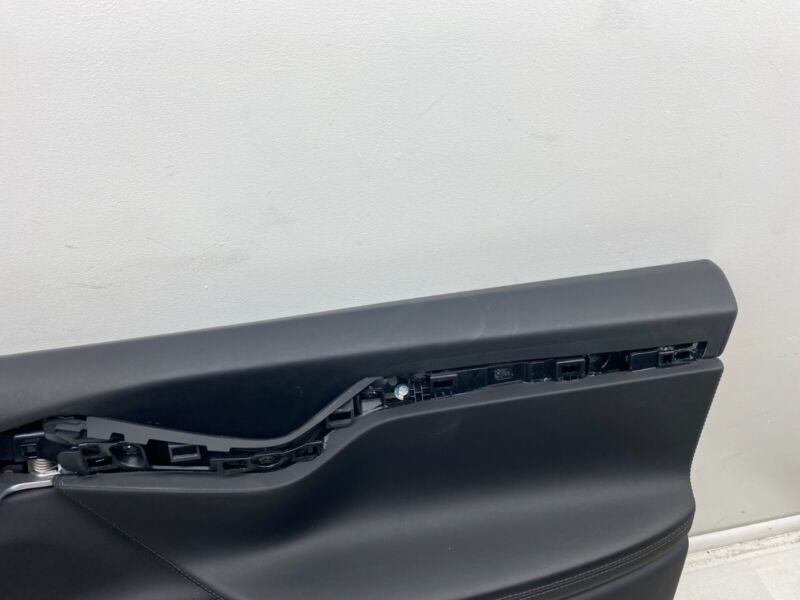 ⭕ 16-20 Tesla Model X Front Passenger Side Door Panel Trim Card Right Assembly