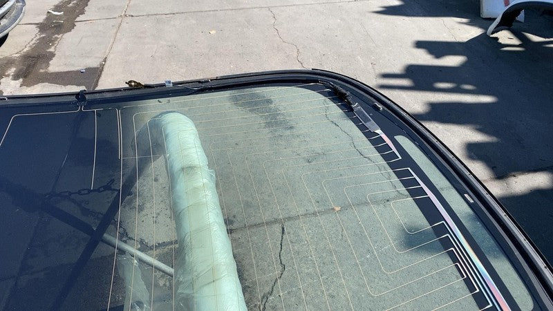 1472925 99 C ⭕ 2017-2020 Tesla Model 3 Rear Trunk Panoramic Backlite Roof Glass Back Section