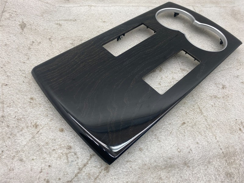 ⭕ 2012-2020 Tesla Model S MS Center Console Cup Holder Trim Cover Assembly Black