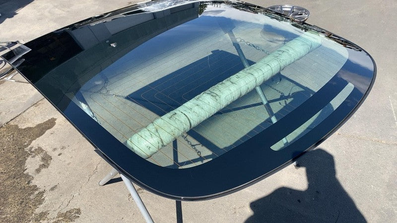 ⭕ 17-20 Model 3 M3 Rear Trunk Panoramic Backlite Glass Back Section 14