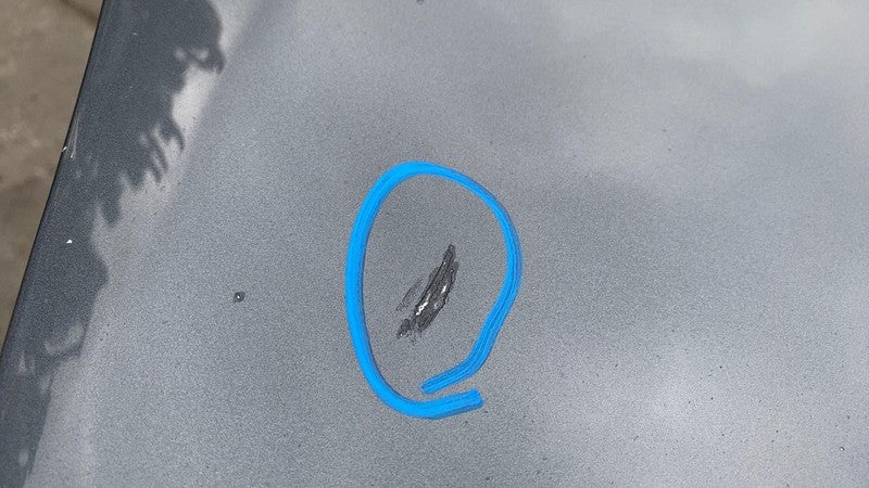 2012-2015 Tesla Model S RWD Front Bonnet Hood Shell Panel Assembly OEM Gray PMTG