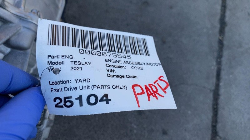 ⭕ 20-24 Model Y Front Drive Unit Engine Electric Motor 1120960-10-H (P