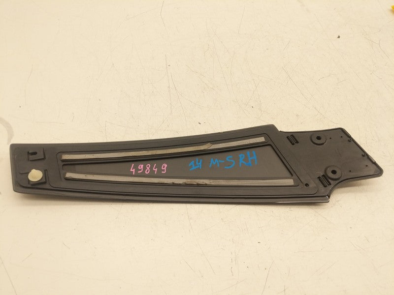 ⭕2012-2015 Tesla Model S MS Passenger Side B-Pillar Molding Applique Glass Right