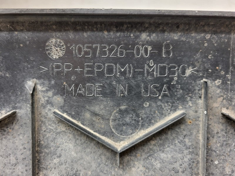 105732600B ⭕ 16-20 Model S Rear Bumper Aero Shield Cover Under Body Diffuser 1057326-00-B