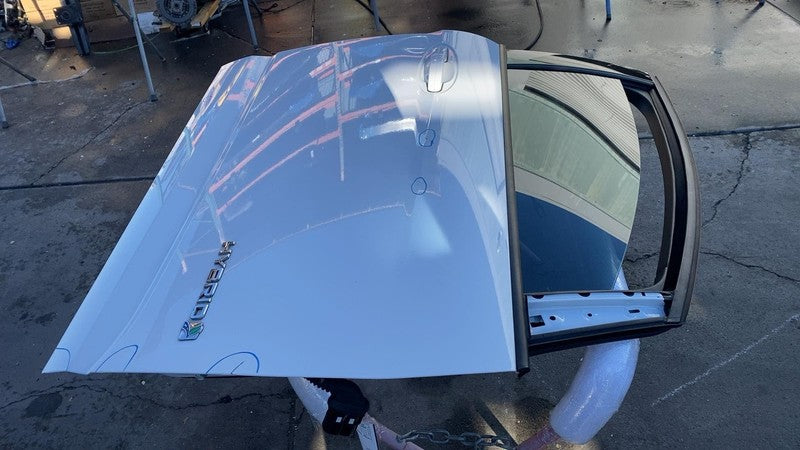 2013-2018 Ford C-Max Front Passenger Side Door w/ Glass Assembly Right White YZ