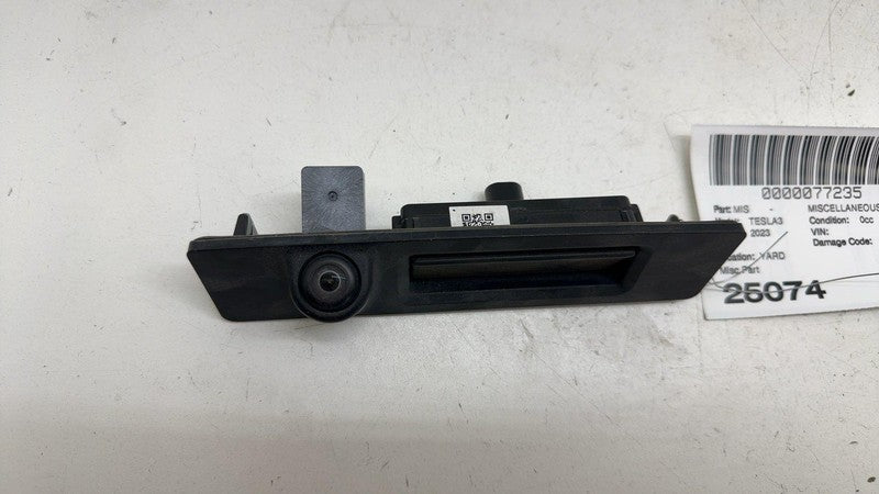 ⭕ 17-23 Model 3 Trunk Lid Liftgate Release Handle w/ Backup Camera 109