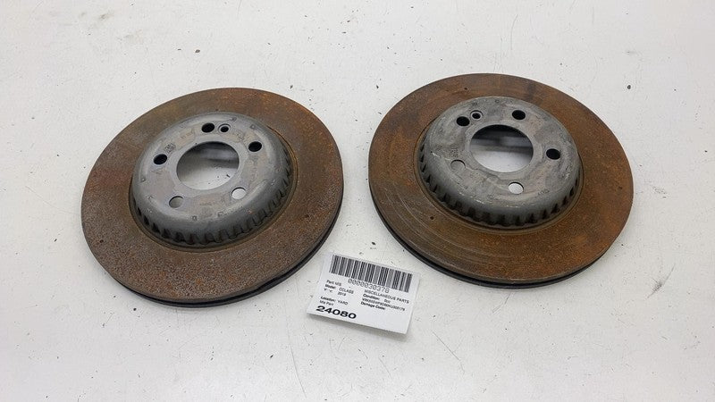 A0004231812 ⭕ 15-22 Mercedes-Benz C300 W205 Rear Left & Right Brake Disc Rotor A0004231812