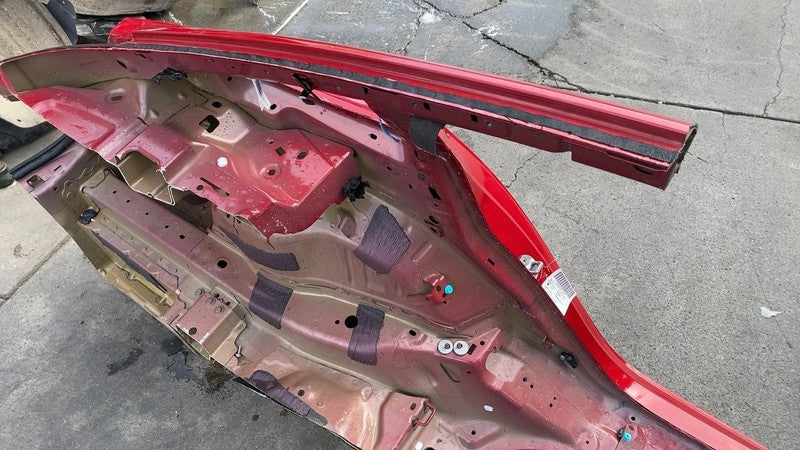 ⭕ 2017-2020 Tesla Model 3 Rear Left Quarter Panel Structural Frame Cut Red PPMR