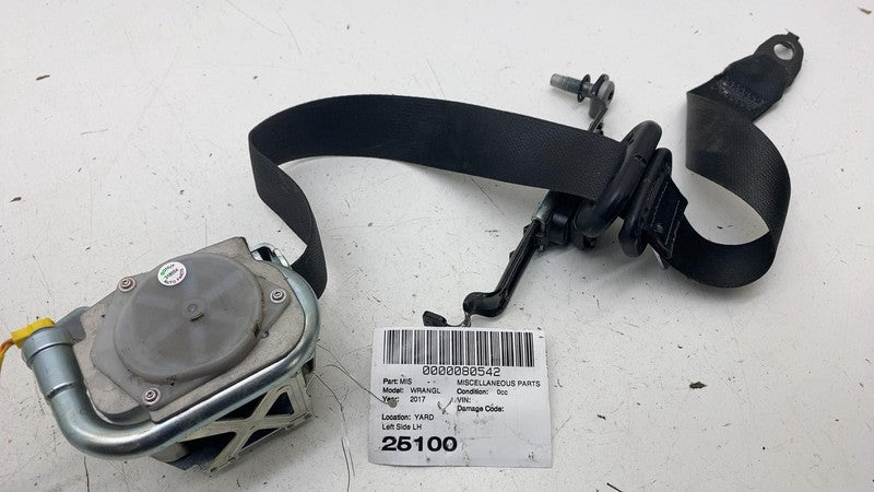 ⭕ 2011-2018 Jeep Wrangler Front Driver Side Seatbelt & Retractor Left